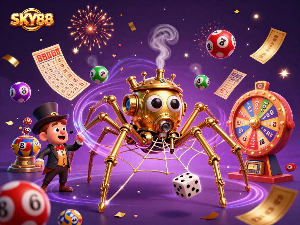 Experience thrilling wins at SKY88 with engaging gameplay, colorful elements, and dynamic casino energy.