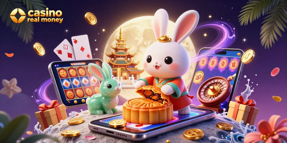 Experience thrilling casino real money action with playful characters amid dynamic gaming elements.