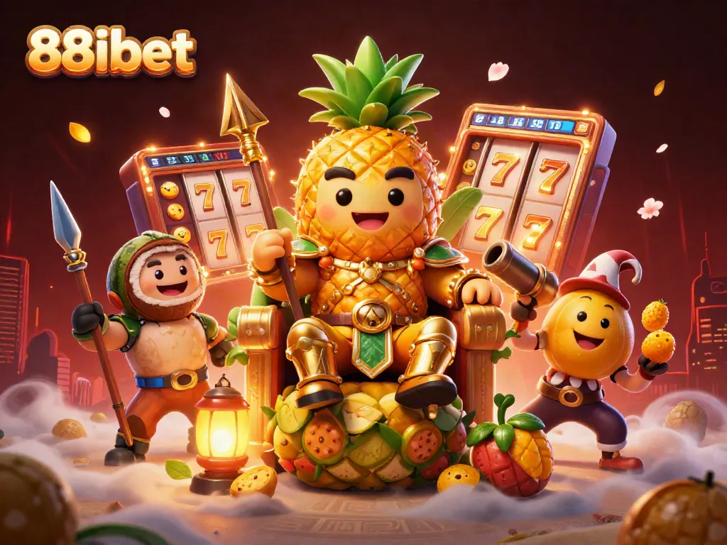 Experience thrilling gaming action with 88ibet's vibrant 3D casino scene showcasing jackpot excitement.
